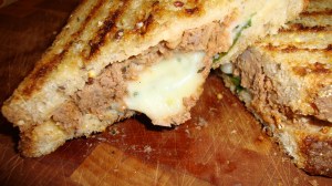 Meatloaf Panini or I Always Loved YOU (and Meatloaf Sandwiches) More