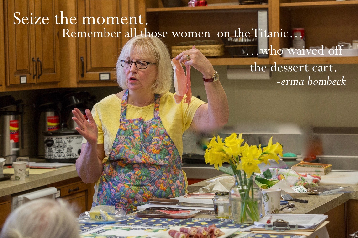 Alyce Morgan – Italian Dinner – More Time at the Table